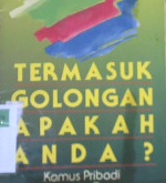Cover Termasuk golongan apakah anda, / Moh. Assadik