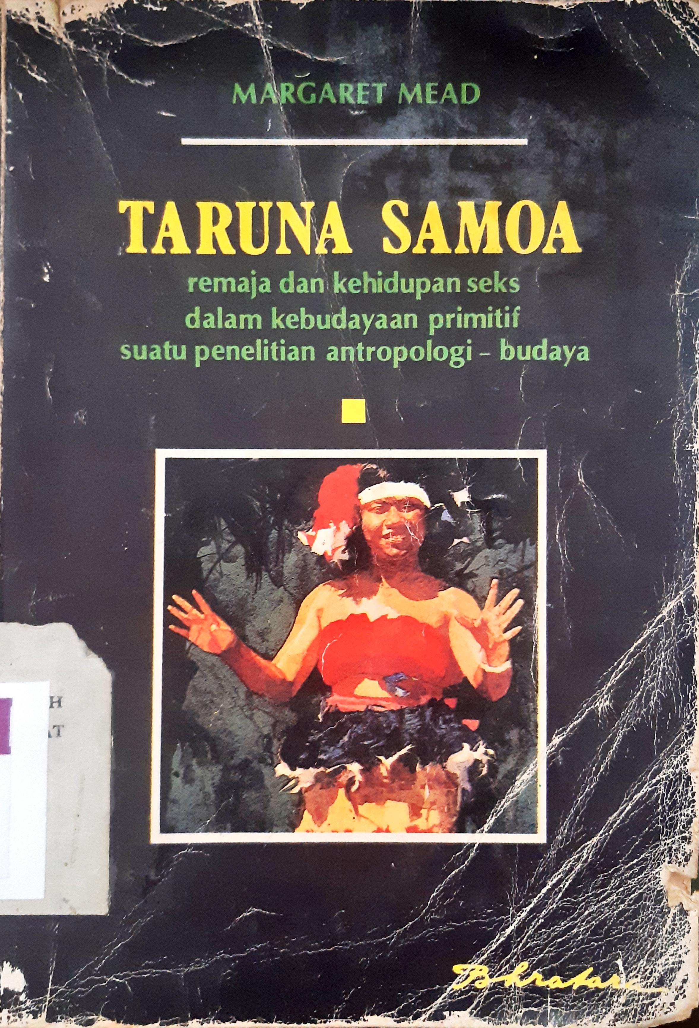Cover Taruna samoa, / Margaret Mead