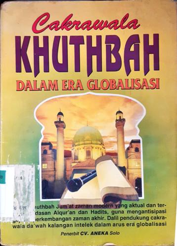 Cover Cakrawala khutbah dalam era globalisasi / Idrus H.A.