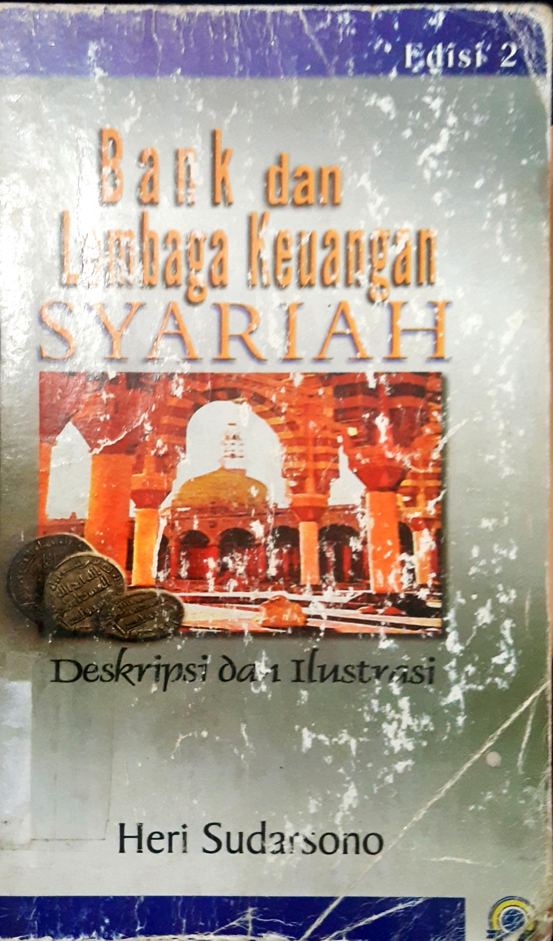Cover Bank dan Lembaga keuangan syari'ah, Deskripsi dan ilustrasi / Heri Sudarsono