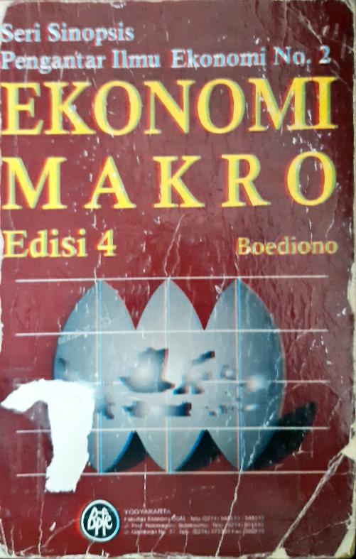 Cover Ekonomi makro :  Pengantar ilmu ekonomi No.2 / Dr. Boediono