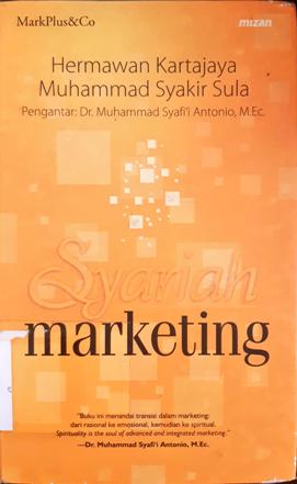 Cover Syariah marketing, / Hermawan Kartajaya, Muhammad Syakir Sula