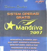 Cover Selamat datang di sistem operasi mandriva 2007 / Mico Pardosi