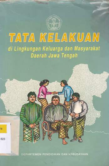 Cover Tata kelakuan dilingkungan pergaulan keluarga dan masyarakat daerah istimewa Yogyakarta, Dra Hilderia Sitanggang...[ et al