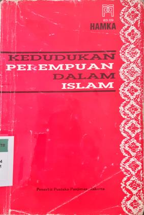 Cover Kedudukan perempuan dalam Islam / Hamka; Penyunting, Rusjdi Hamka