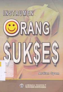 Cover Instrumen Orang Sukses, / Ardian Syam