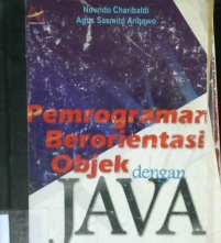 Cover Pemrograman berorientasi objek dengan Java / Novrido Charibaldi, Agus Sasmito Aribowo