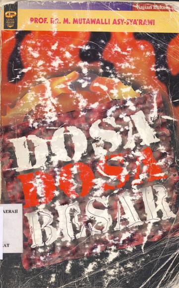 Cover Dosa-dosa besar, / Prof. Dr. M.Mutawalli Asy-Sya'rawi