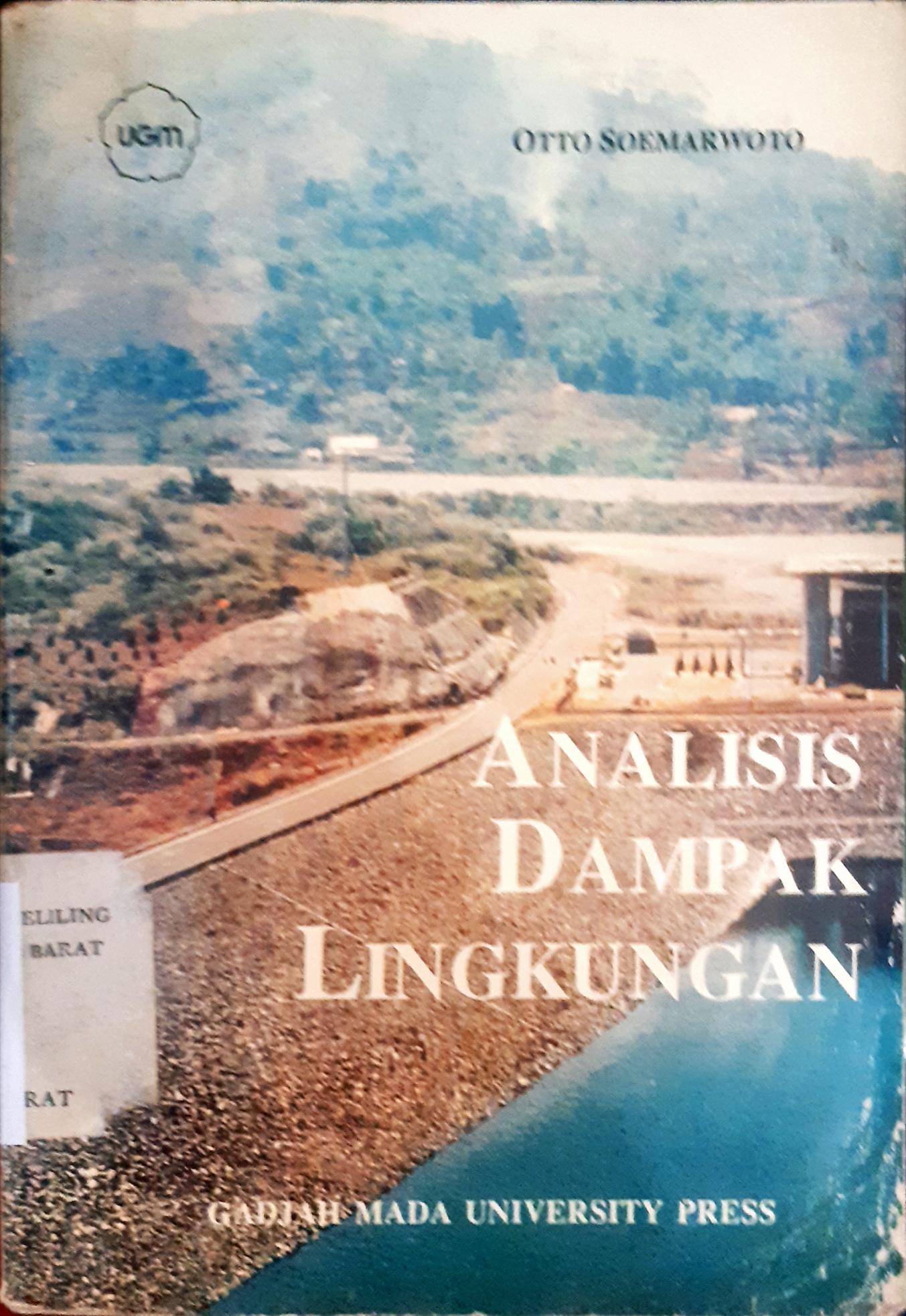 Cover Analisis dampak lingkungan / Otto Sumarwoto