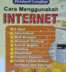 Cover Cara menggunakan internet, / Nana Suara, ST.