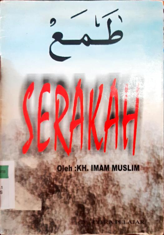 Cover Serakah / KH. Imam Muslim.