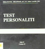 Cover Test personaliti / Editor: H. Yul Iskandar