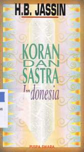 Cover Koran dan sastra Indonesia / HB. Yassin