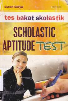 Cover Scholastic aptitude test (Tes bakat skolastik) / Sutan Surya