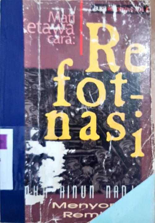 Cover Mati ketawa cara refotnasi / Emaha Ianun Najib. --