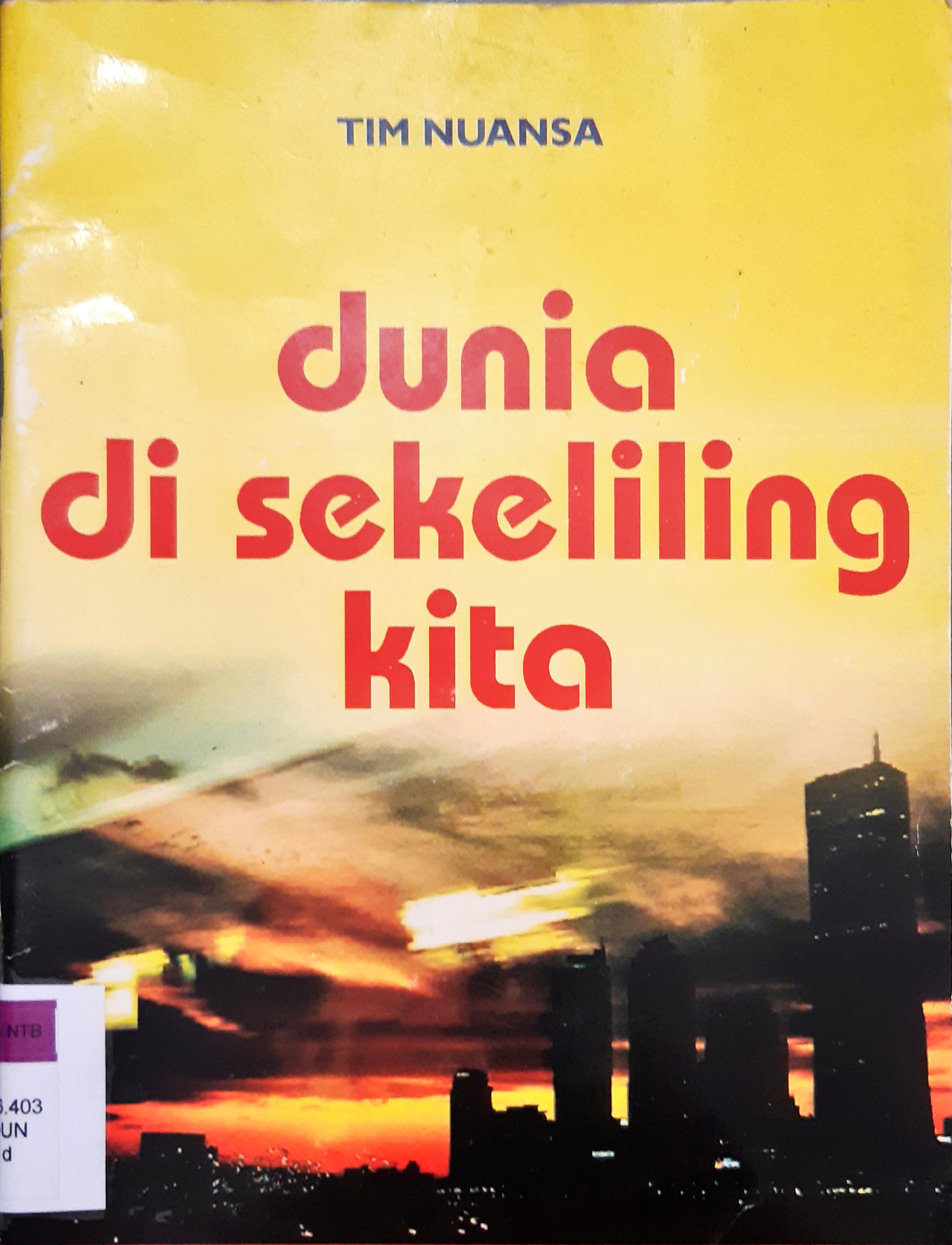 Cover Dunia disekeliling kita / Penerjemah, Viktor H. Damanik ; Editor Agus Salim