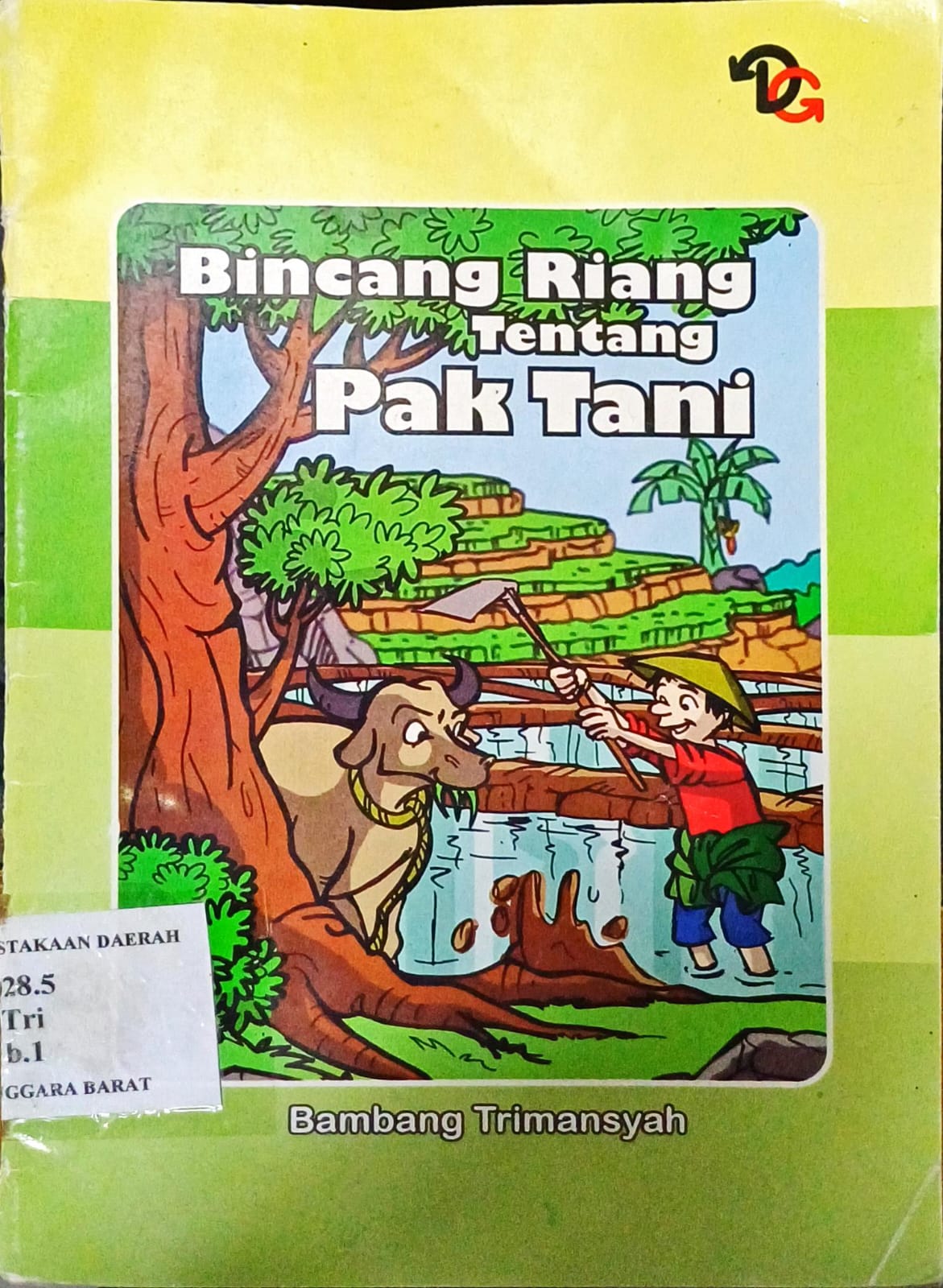 Cover Bincang riang tentang Pak Tani, / Bambang Trimansyah