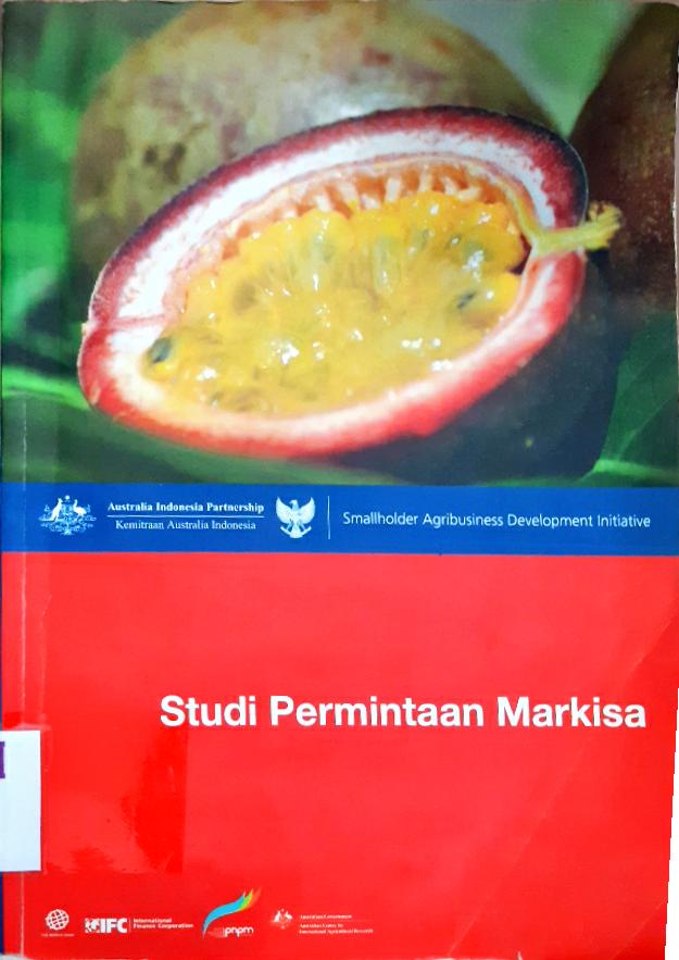 Cover Studi permintaan markisa :  Laporan akhir / International Finance Corporation