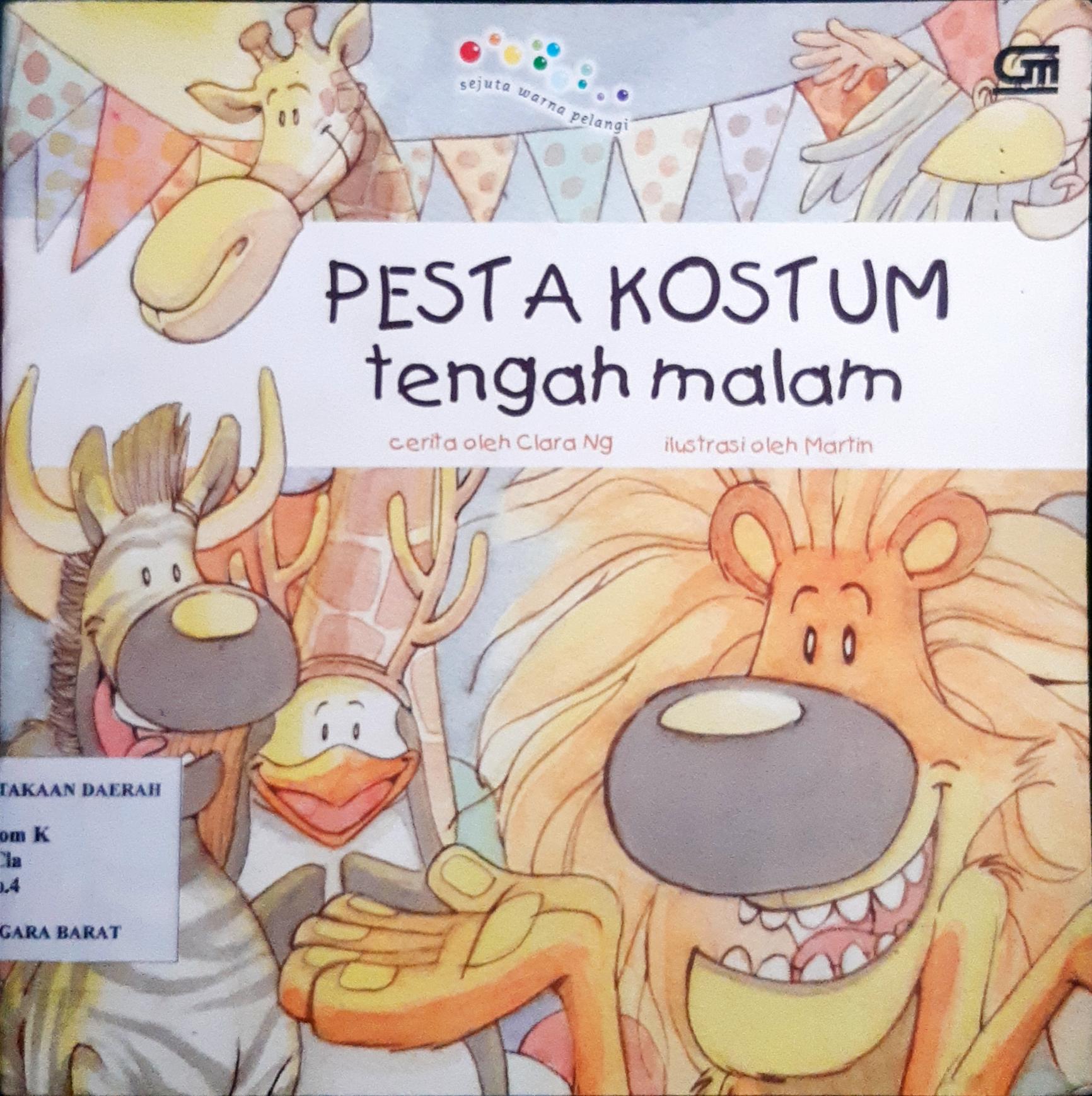 Cover Pesta kostum :  Tengah malam / Clara ng; Ilus, Martin