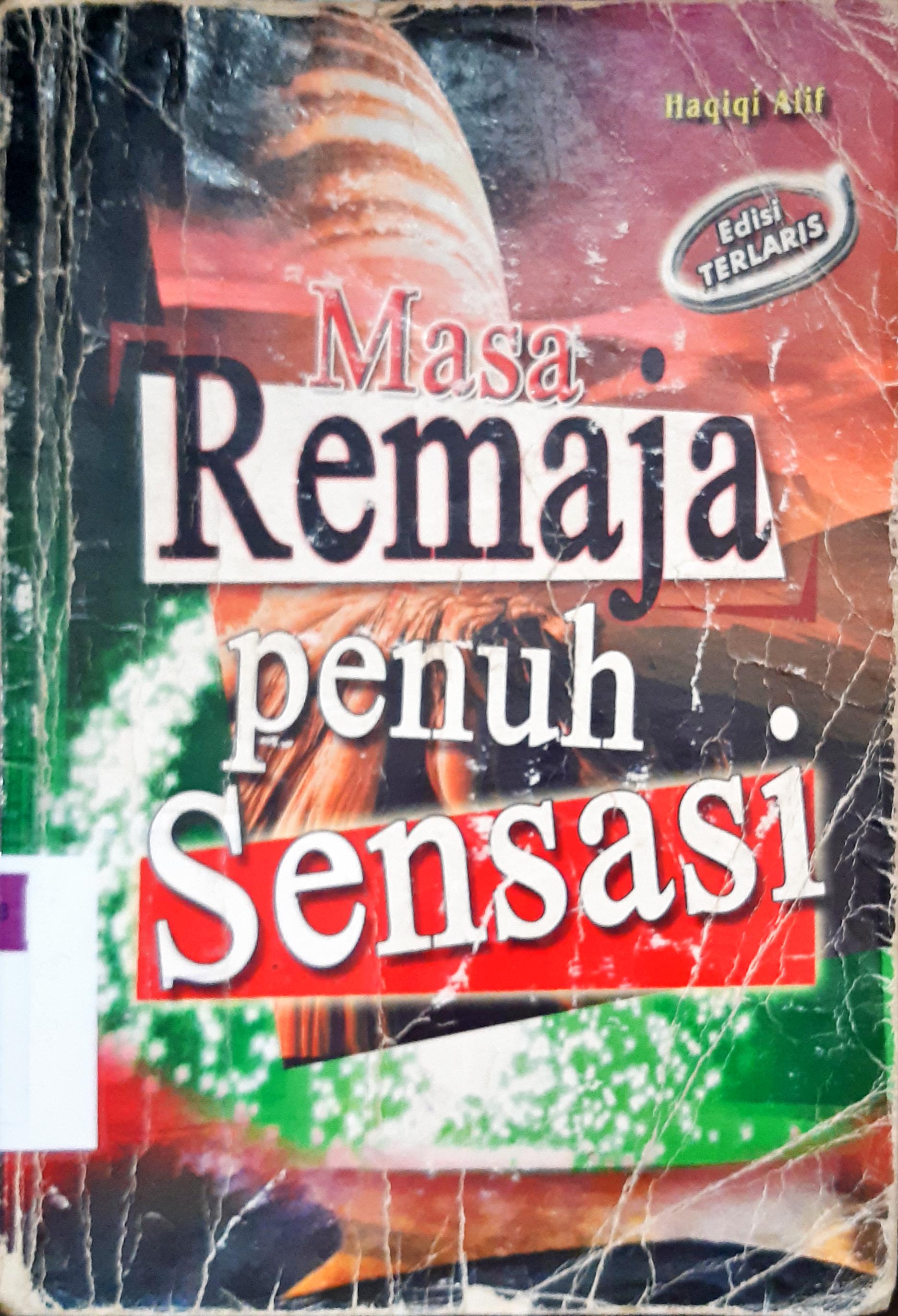 Cover Masa remaja penuh sensasi, apa yang dikhayalkan kaum remaja seringkali tidak sesuai denga kenyataannya / Haqiqi Alif