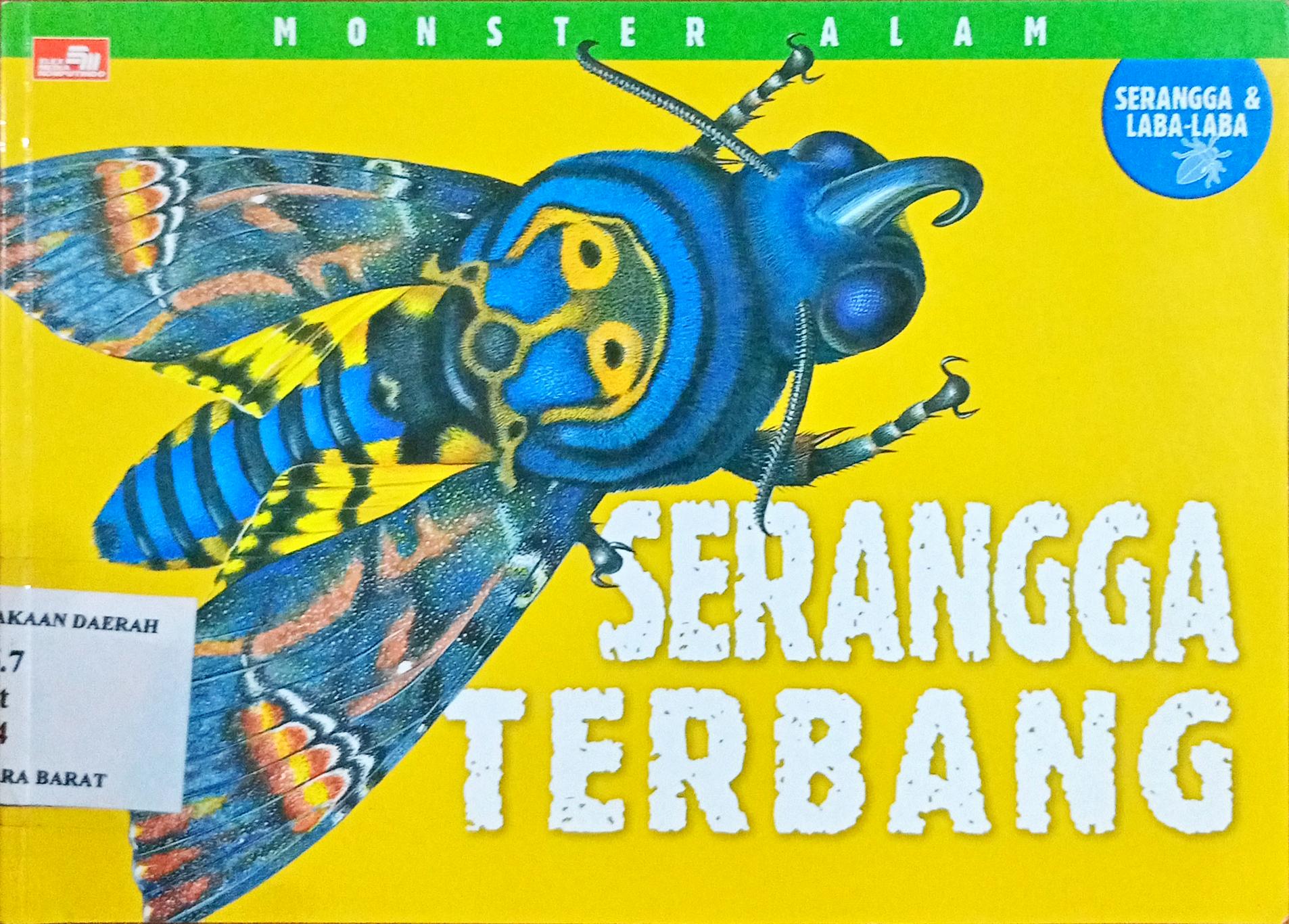 Cover Monster alam serangga terbang / Jonathan Sutherland; alih bahasa, Rieke Mulastika