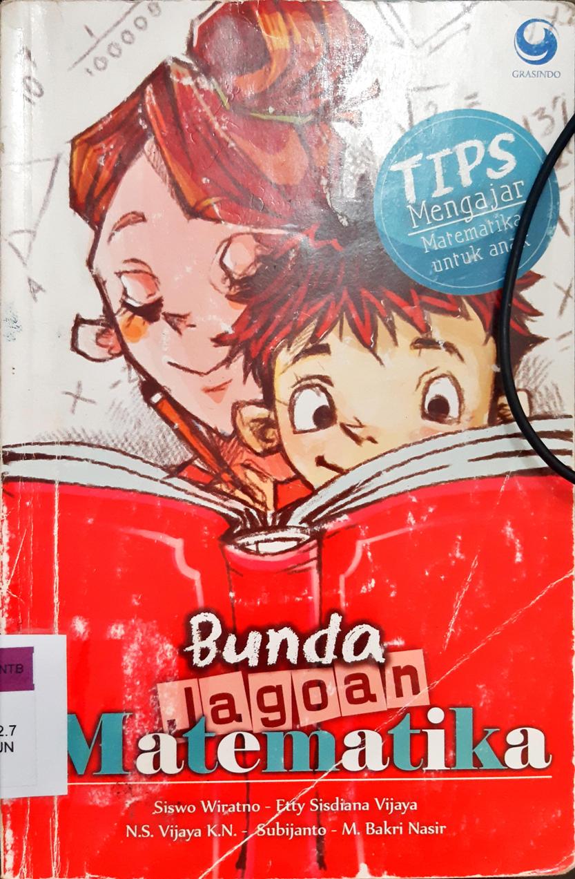 Cover Bunda jagoan matematika / oleh Siswo Wiratno...[et.al]