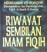 Cover Riwayat Sembilan imam Fiqih / Abdurrahman Asy-Syarqawi