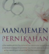 Cover Manajemen pernikahan, / Doni Slamet