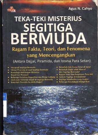 Cover Teka teki misterius segitiga, ragam fakta teori dan fenomena yang meneganggkan (antara dajjal, peran ida istana para setan, Agus N. Cahyo