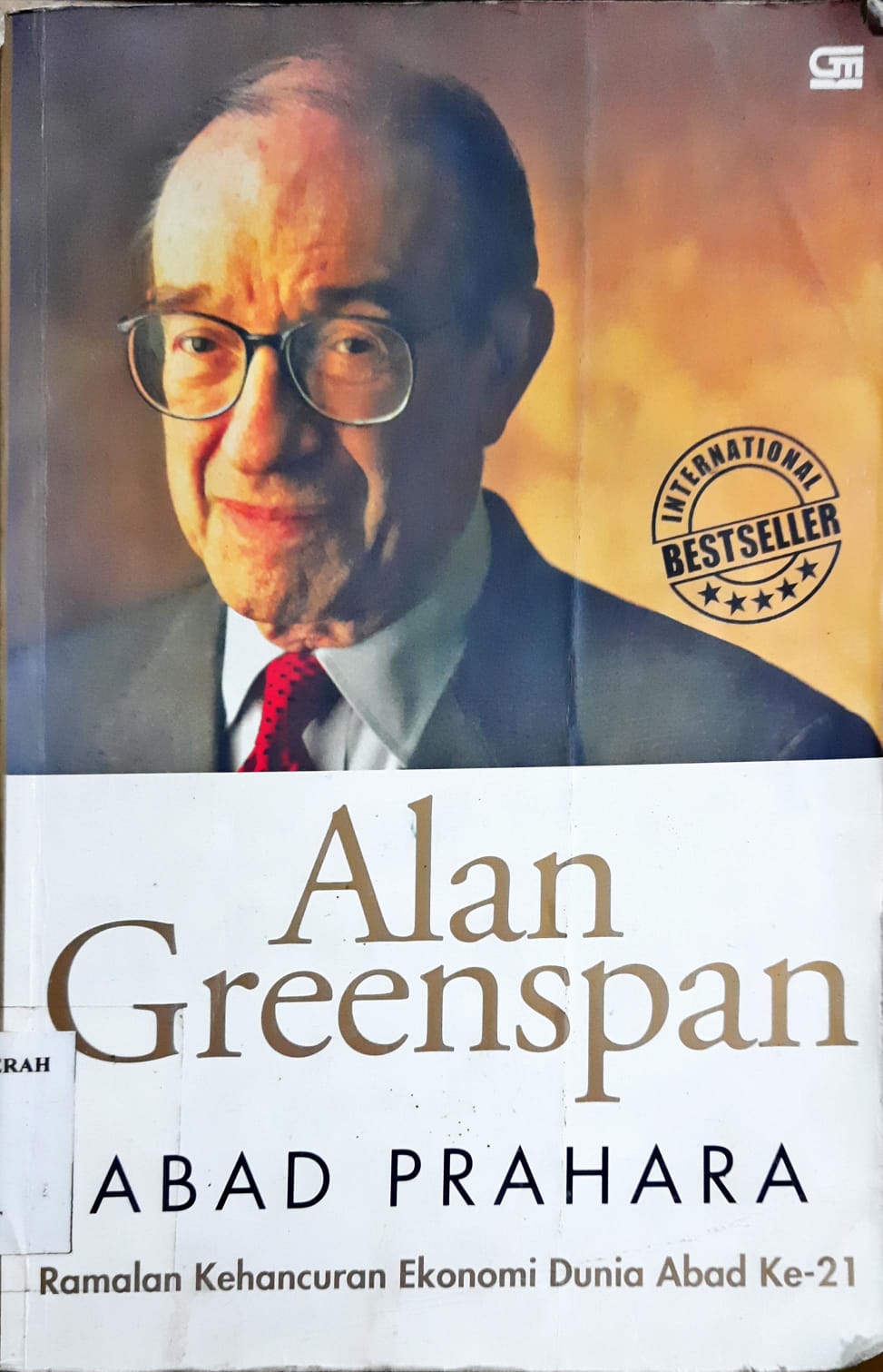 Cover Abad Prahara, ramalan kehancuran ekonomi duia abad ke-21 / Alan Greenspan