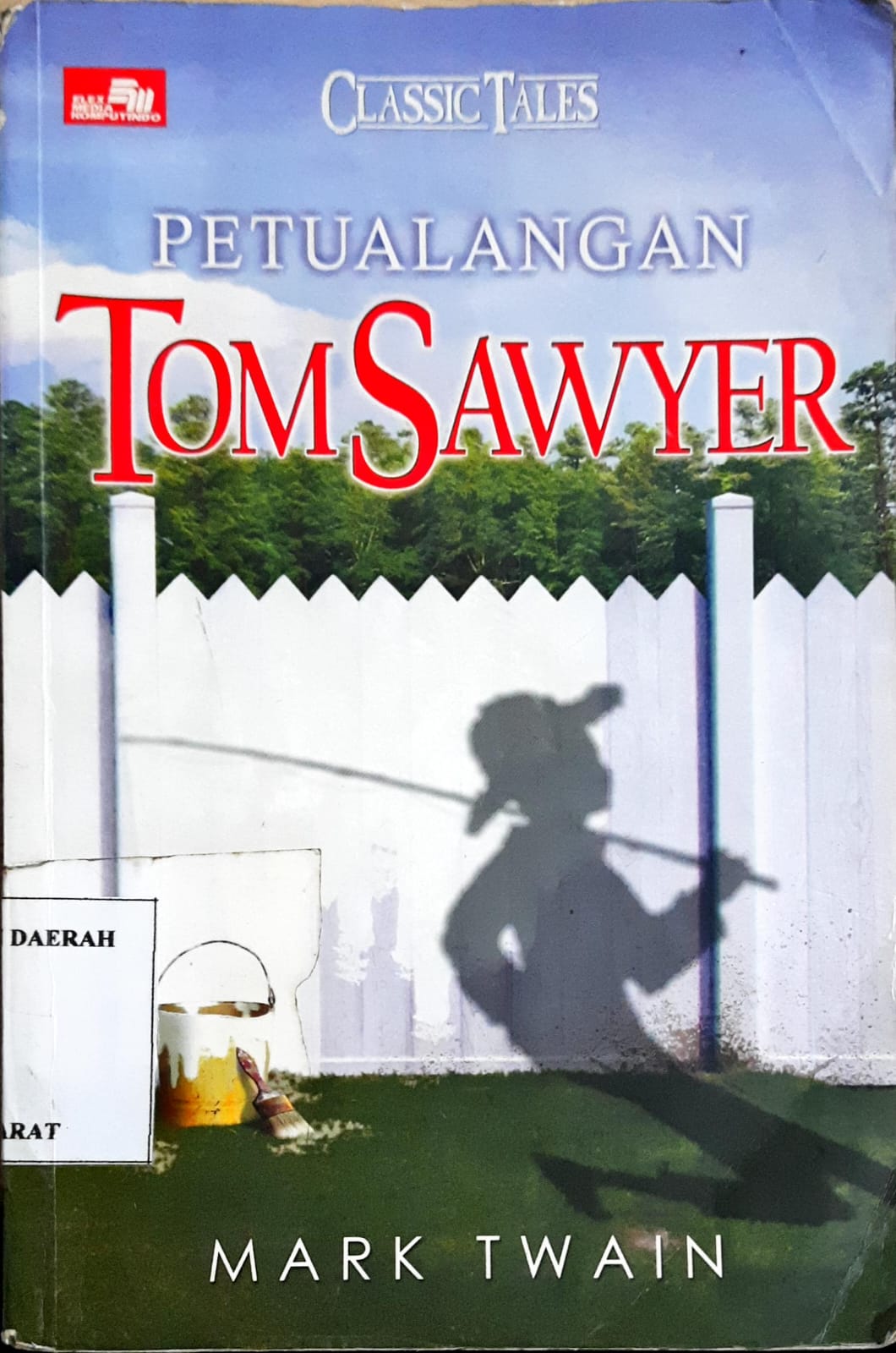 Cover petualangan tom sawyer, / Mark Twain