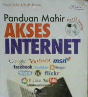 Cover Panduan mahir Akses Internet / Hanni Sofia