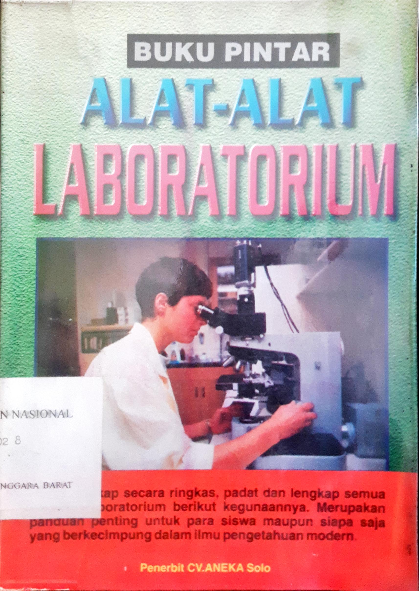 Cover Buku Pintar Alat-Alat Laboratorium