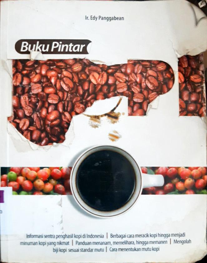 Cover Buku pintar kopi / Edi Panggabean; Penyunting, Nofiandi opi
