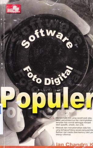 Cover Software foto digital populer / Ian Chandra K.