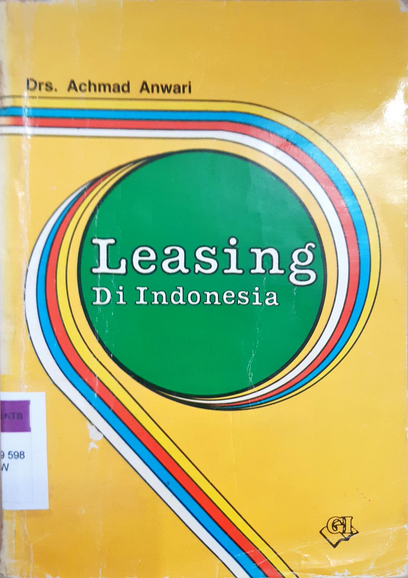 Cover Leasing di Indonesia / Achmad Anwari