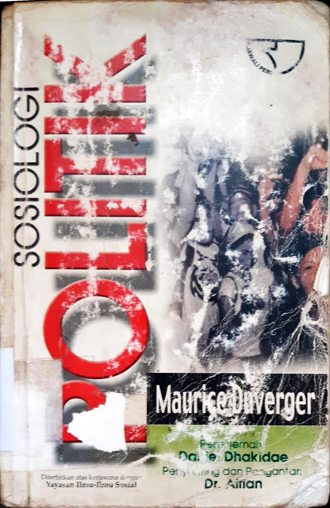 Cover Sosiologi Politik, Bottomore