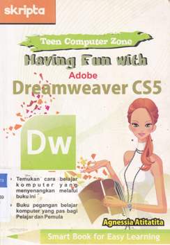 Cover Having fun with adobe drcamweaver CS5 / Agnessia atitatita