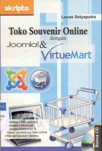 Cover Toko souvenir online dengan joomla! dan virtuemart / Lucas Setyaputra