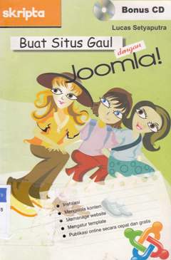 Cover Buat situs gaul dengan joomla! / Lucas Setyaputra