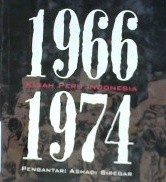 Cover seribu sembilan ratus enam puluh enan kisah pers indonesia 1974 / Akhmad Zaini Abar
