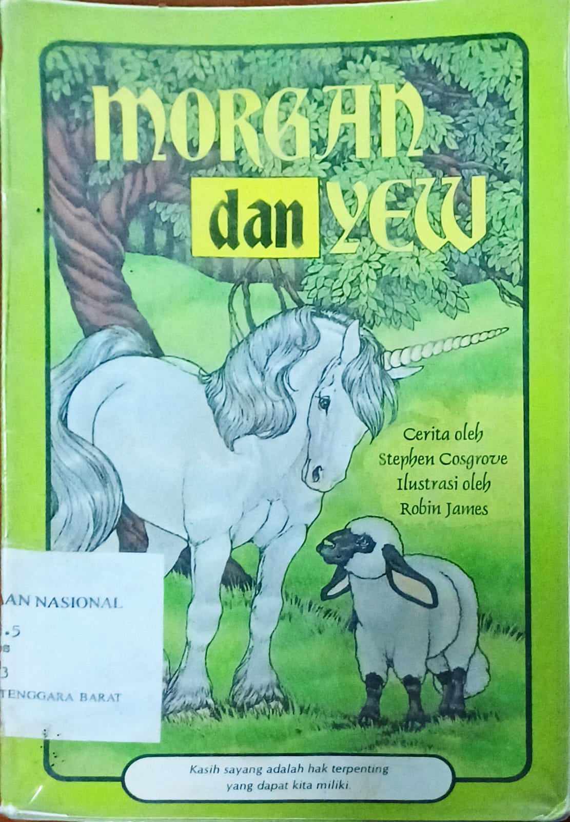 Cover Morgan dan Yew Stephen Cosgrove; / Stephen Cosgrove