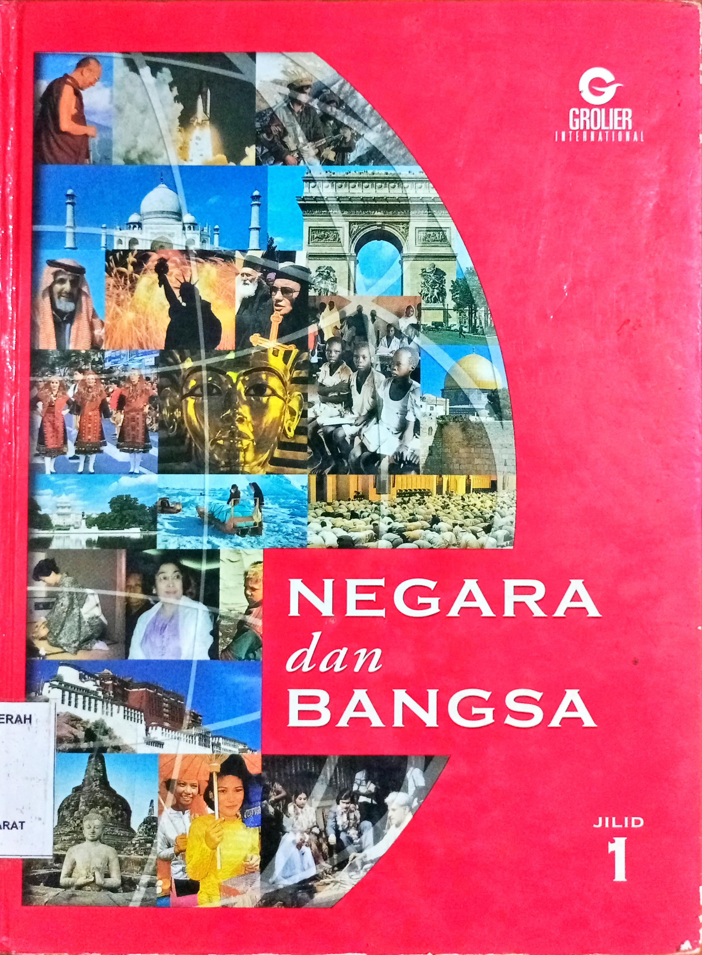 Cover Negara dan Bangsa jilid 1 :  Afrika