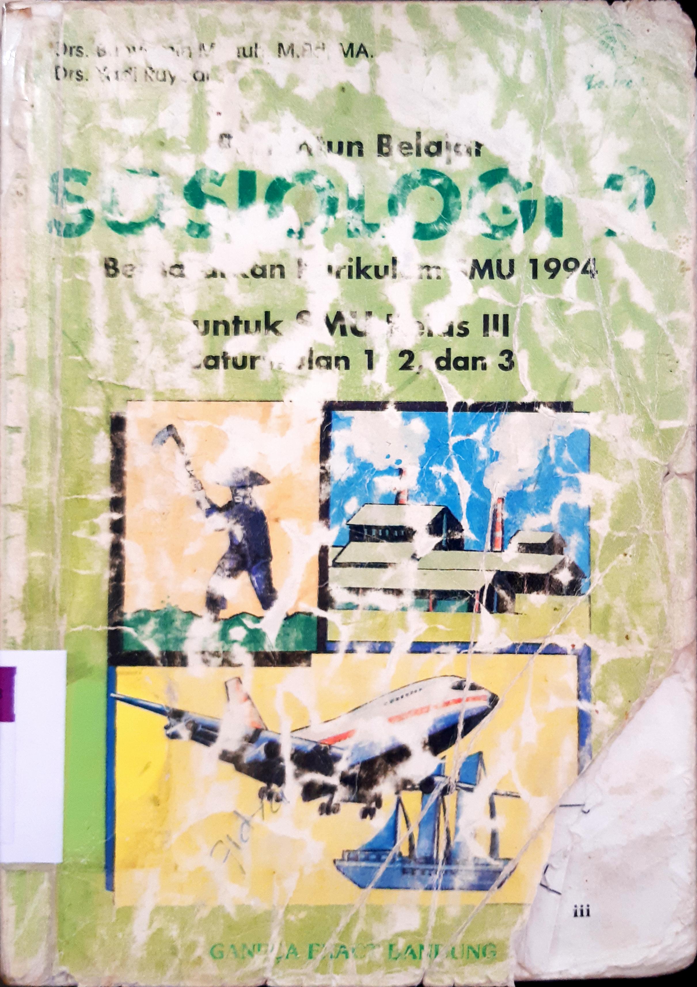 Cover Sosiologi 2 Untuk SMA/MA Kelas XI Program IPS