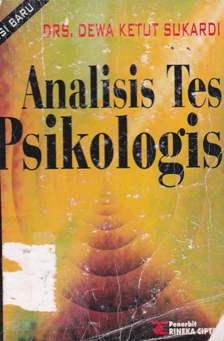 Cover Analisis tes psikologis :  Dalam penyelenggaraan bimbingan di sekolah / Drs. Dewa Ketut Sukardi