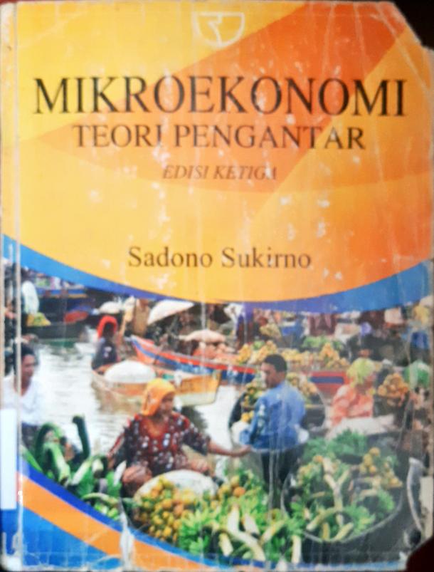 Cover Mikroekonomi :  Teori pengantar / Sadono Sukirno