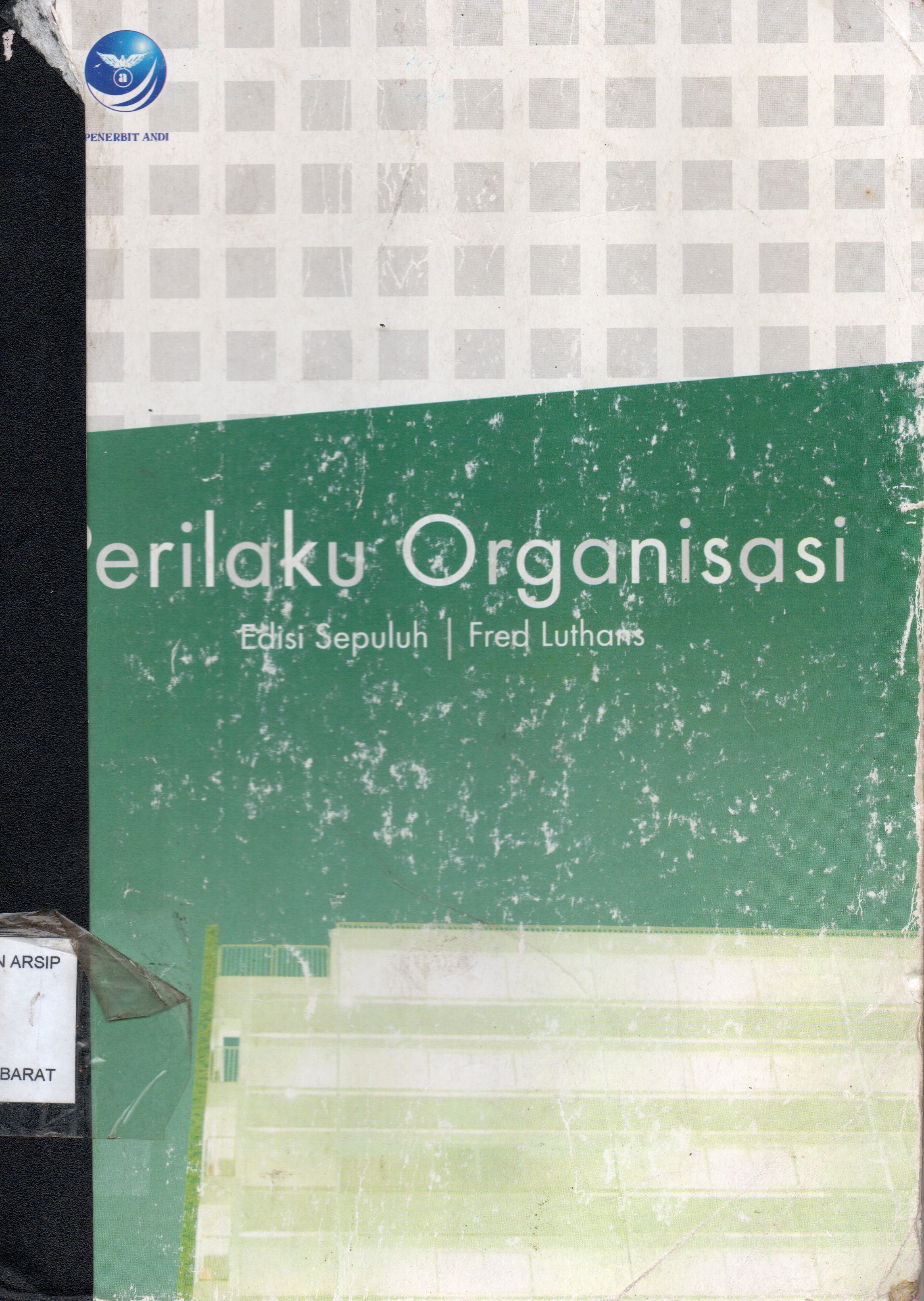 Cover Perilaku organisasi / Fred Luthans