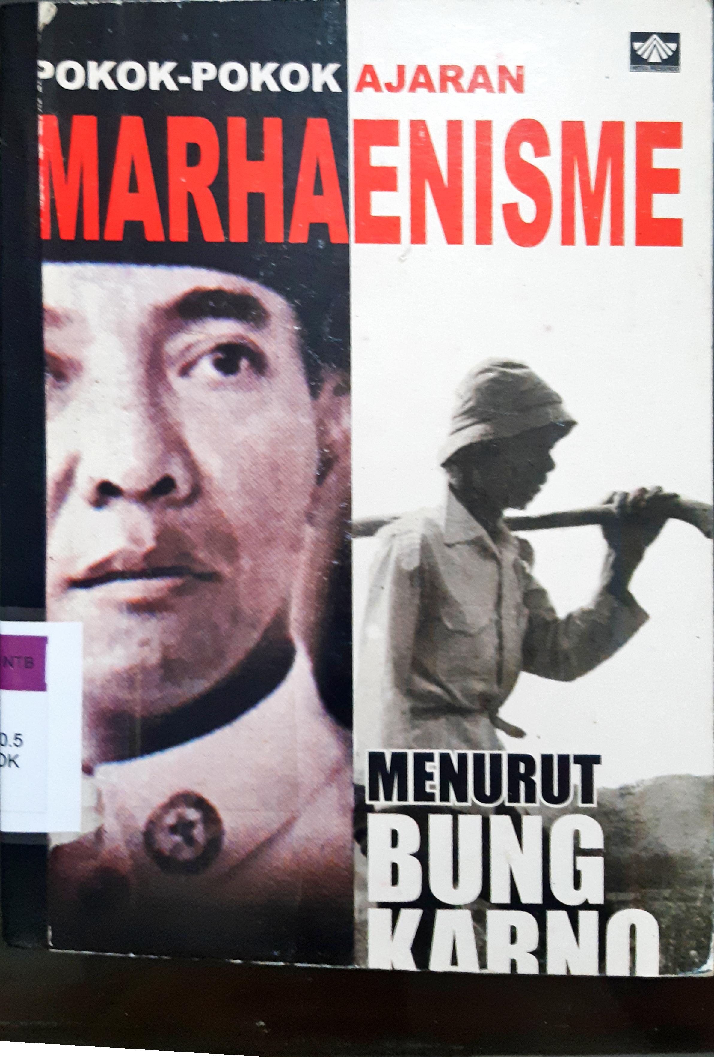 Cover Pokok-pokok ajaran marhaenisme menurut Bung Karno