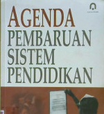 Cover Agenda pembaruan sistem pendidikan / Sudarwan danim