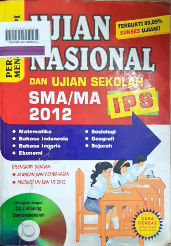 Cover Persiapan menghadapi ujian nasional dan ujian sekolah SMA/MA IPS 2012 / Tim pembahas, Drs. P. Setyo Widodo, dkk